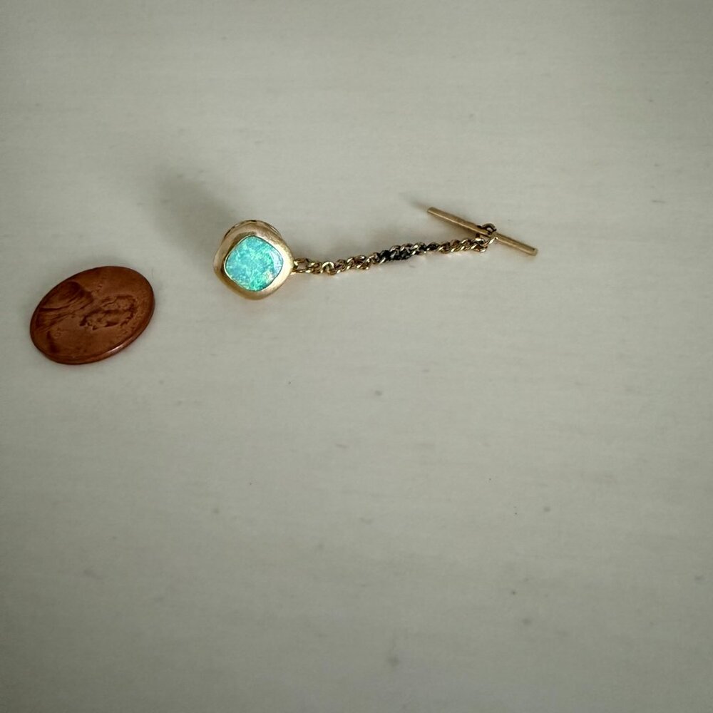 Men's Opal Tie Tack